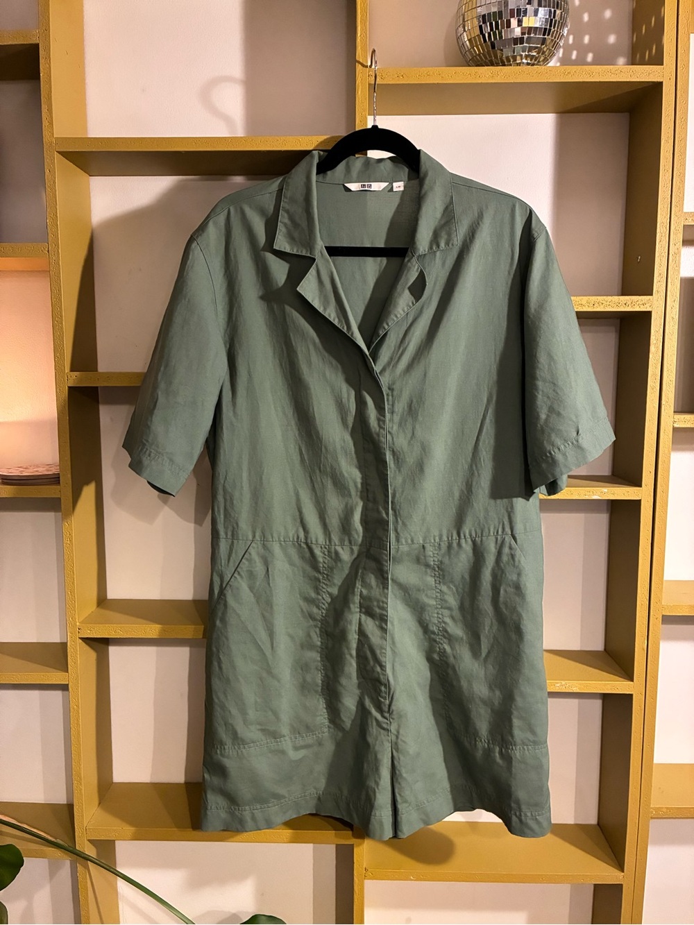 Uniqlo Lightweight Sage romper